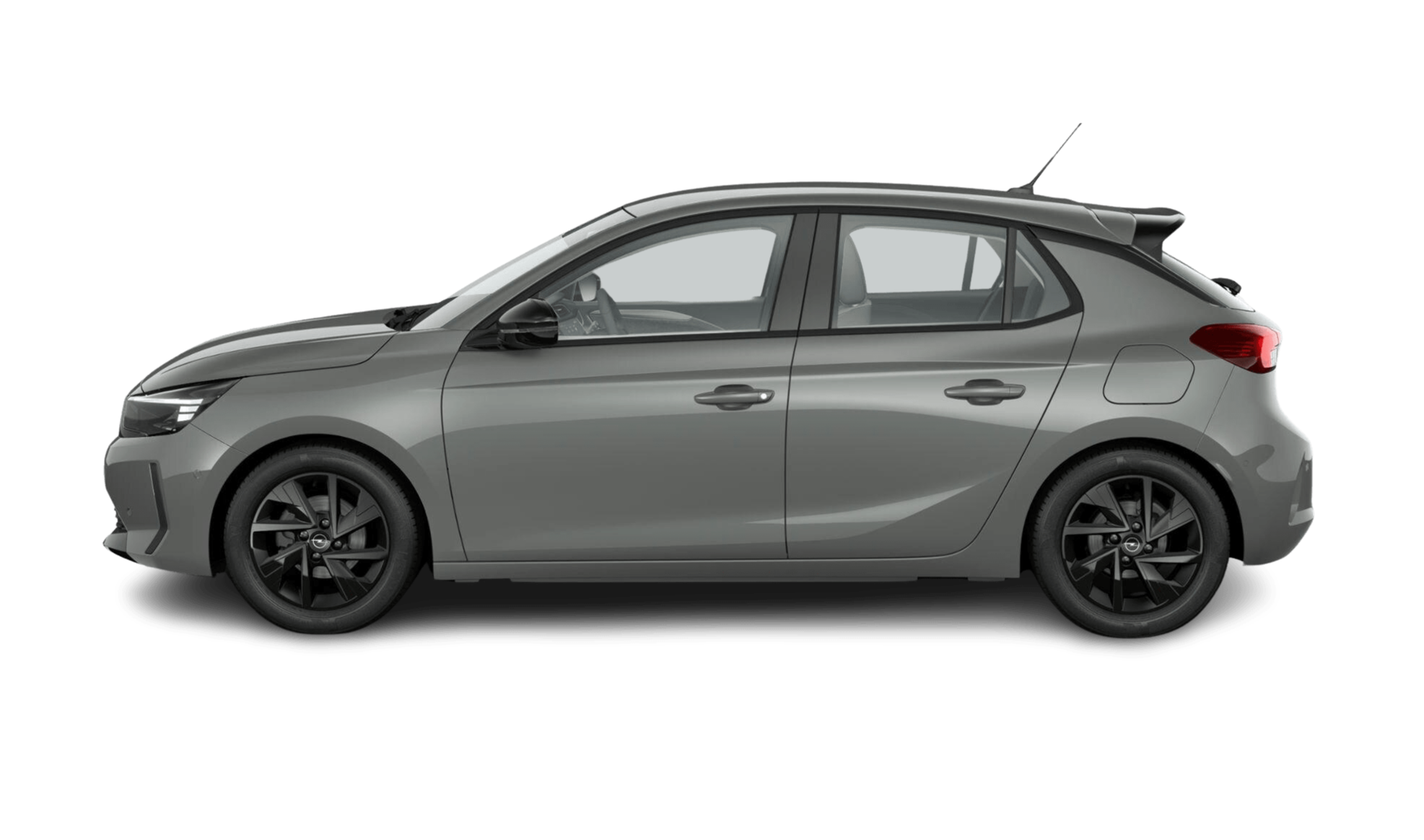 Opel Corsa grau seitlich-1